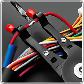 SZCZYPCE POMOCNICZE - DO LUTOWANIA PRZEWODÓW KABLI UCHWYT 240mm