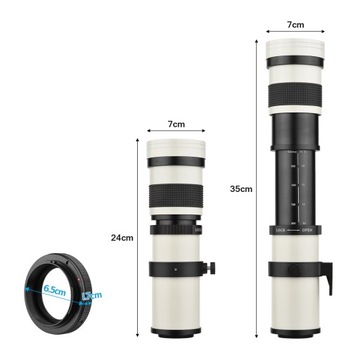 Телеобъектив с байонетом EF 420–800 мм F/8,3–16 Canon