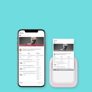 Przenośna bezprzewodowa drukarka termiczna Uwagi