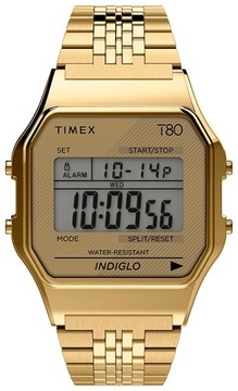 ZEGAREK TIMEX TW2R79200 GOLD DIGITAL INDIGLO + BOX