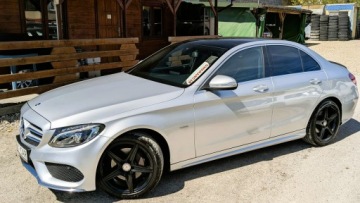 Mercedes Klasa C W205 Limuzyna 200 BlueTEC 136KM 2015 Mercedes C 200 1.6CDi 136PS OPŁACONY Bezwypadkowy, zdjęcie 4