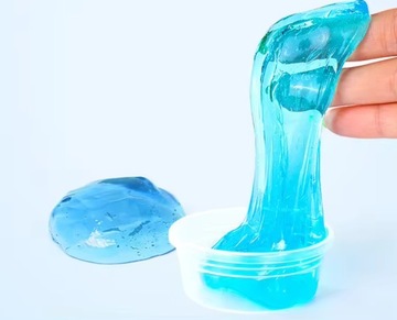 НАБОР 6x СЛАЙМОВ В КОРОБКЕ ПЛАСТИКОВАЯ ПАСТА ПЛАСТИКИН ЯГНИЦЫ ЦВЕТА