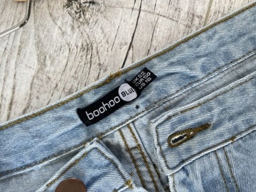 BOOHOO Szorty spodenki JEANS 50 DZIURY