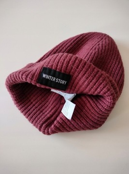 PIMKIE CZAPKA BEANIE NASZYWKA WINTER STORY ZIMA