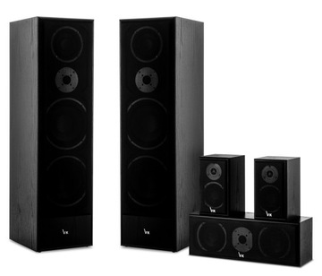 КОМПЛЕКТ Акустических систем для домашнего кинотеатра 5.1 АКТИВНЫЙ САБВУФЕР