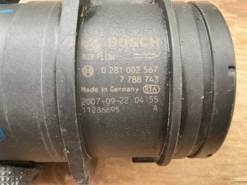 BMW E81 E87 LCI E90 N47 VÁHA VZDUCHU VZDUCHU