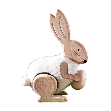 Zając wielkanocny figurka ozdoba 24,5 cm
