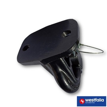 Hak Złącze Zaczep Szczękowy Holowniczy 2 Śruby Rozstaw 90mm Westfalia