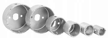 OTWORNICE DO GLAZURY PŁYTEK WOLFRAMOWE ZESTAW OTWORNIC 22-73 8 EL