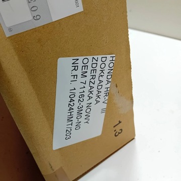 HONDA HRV HR-V III 2021- SPOILER LIŠTA KRYT NÁRAZNÍKU PŘEDNÍ NOVÁ OEM