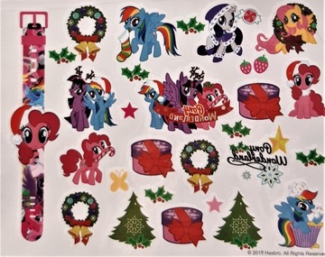 Tatuaże zmywalne TATUAŻ dla dzieci KUCYKI PONY