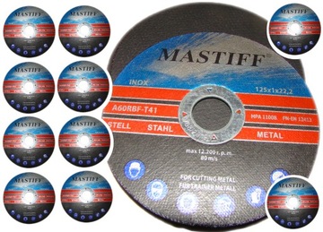 TARCZE TARCZA DO CIĘCIA STALI METALU 125x1,0 MM