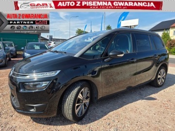 Citroen Grand C4 Picasso II Grand Picasso 2.0 BlueHDi 150KM 2015 Citroen C4 Grand Picasso 2.0 HDi 150 KM 7 miejsc nawigacja kamera gwarancja