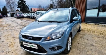 Ford Focus II Kombi 1.8 Duratec Flexifuel 125KM 2010 Ford Focus BENZYNA BEZ KLUCZYKOWY DOSTEP grzana szyba nawigacja OKAZJA, zdjęcie 1