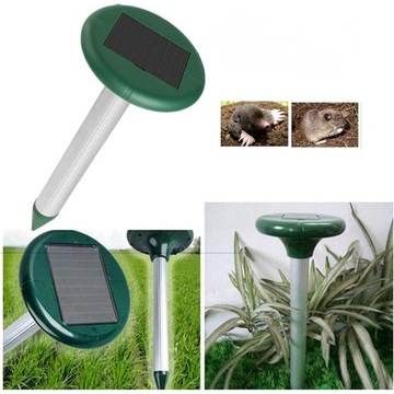 Ультразвуковой солнечный репеллент от кротов, мышей, крыс, грызунов, полевок
