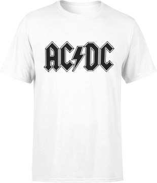 ACDC Koszula o skr\u00f3conym kroju czarny Nadruk z motywem W stylu casual Moda Koszulki Koszulki o skróconym kroju 