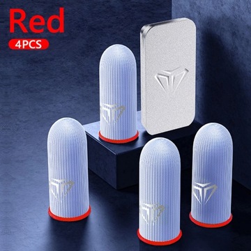 1/2 Pair Kitchen Finger Cover Gaming Finger Sleeve Breathable Fingertips