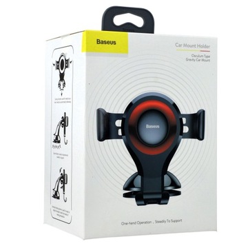 Устойчивый автомобильный держатель на лобовое стекло/борт/кабину Baseus для телефона