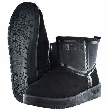 ЖЕНСКАЯ ЗИМНЯЯ ОБУВЬ BIG STAR, СНЕЖНЫЕ БОТИНКИ С УТЕПЛЕНИЕМ