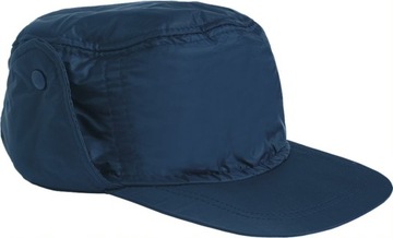 Czapka Zimowa Uszatka Ocieplana Granatowa