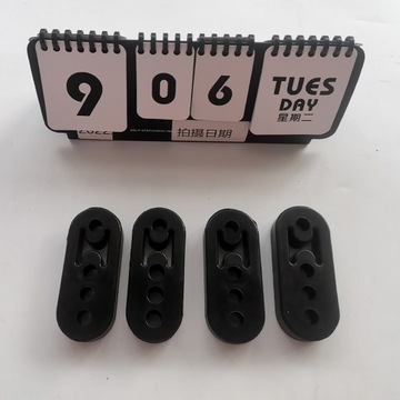 РЕЗИНОВАЯ ВЕШАЛКА ДЛЯ РЕМОНТА ГЛУШИТЕЛЕЙ АВТОМОБИЛЯ 4 ОТВЕРСТИЯ УНИВЕРСАЛЬНАЯ 4 ШТ.