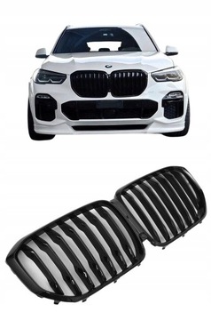GRILL NERKI ATRAPA BMW X5 G05 PERFORMANCE GLOSSY BLACK CZARNY POŁYSK NOWY