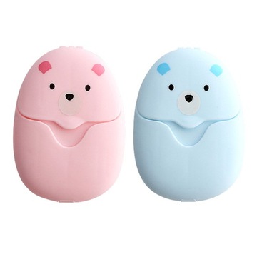 Papierowe mydło w piance, jednorazowe, 2 pudełka