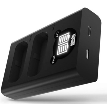 ЗАРЯДНОЕ УСТРОЙСТВО USB С ДВОЙНЫМ ЖК-дисплеем ДЛЯ SONY ZV-E10