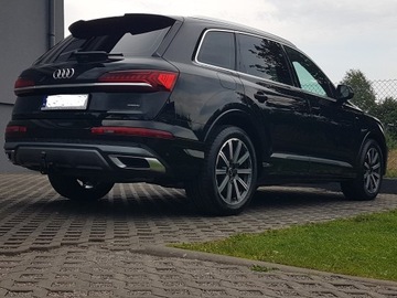 Audi Q7 II SUV Facelifting  3.0 45 TDI 231KM 2022 AUDI Q7 S-LINE QUATTRO 3,0 TDI SZKLANY DACH 4x4 KRAJOWY I-WŁAŚCICIEL CZARNY, zdjęcie 28