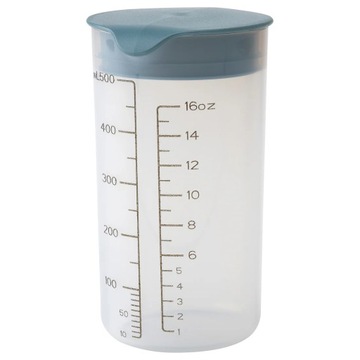 IKEA STANDARDMÅTT Shaker, Oznaczony, 500 ml miarka
