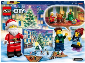 НАБОР ДЛЯ ДЕТЕЙ LEGO CITY ADVENT КАЛЕНДАРЬ 2023 ГОДА