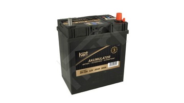 Akumulator Hart prod.Varta / - 12V 35Ah 300A P+ Cienkie klemy