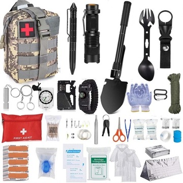 Emergency Kit Trauma Bag Outdoor Multifunction Camping Gear Survival Kit
