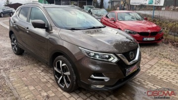 Nissan Qashqai II Crossover Facelifting 1.3 DIG-T 140KM 2021 Nissan Qashqai 1.3DIG-t Tekna skory ledy panorama bi xenon kamery Navi zam, zdjęcie 4
