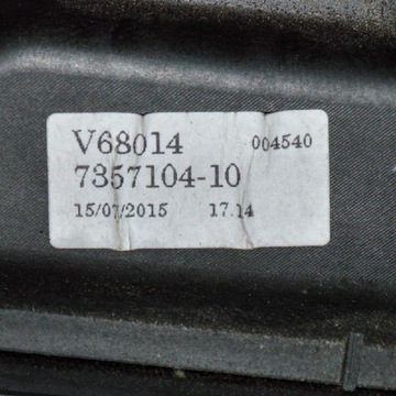 BMW 7 G11 OSVĚTLENÍ TABULKY SPZ 7357104 7376778 2016 SEDAN