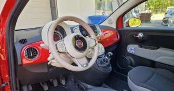 Fiat 500 II Seria 4 1.2 69KM 2019 Fiat 500 1.2 69KM Klimatyzacja Salon PL Rej. 2020 1.2 Benzyna 69KM, zdjęcie 28