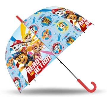 Parasol Parasolka Psi Patrol Przeźroczysta 46 cm