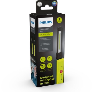ЛАМПА ДЛЯ МАСТЕРСКИХ PHILIPS XPERION 6000 SLIM 500LM