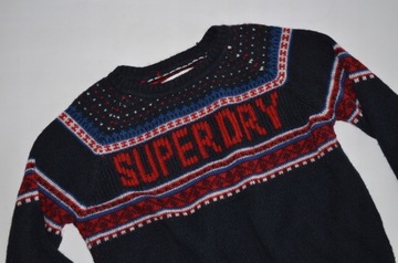 Superdry Nordic Knit SPIRIT OF JPN r.S/M SWETER