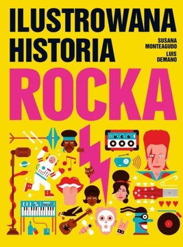ILUSTROWANA HISTORIA ROCKA książka TATAROBIKSIĄŻKI