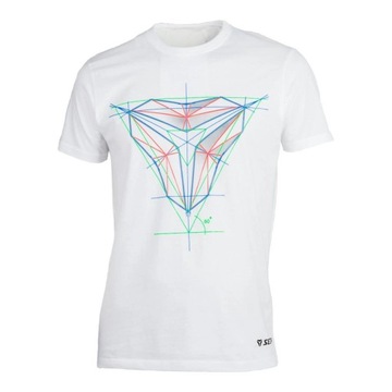 БЕСПЛАТНО белая футболка SECA GEO SIGN WHITE