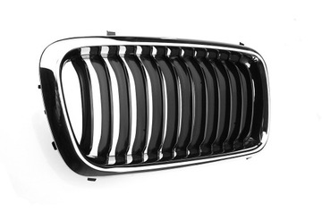 Nerki grill kratki BMW E38 99-01 LIFT CHROM CZARNE