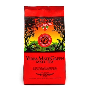 Yerba Mate Green Mas Energy Гуарана 400г