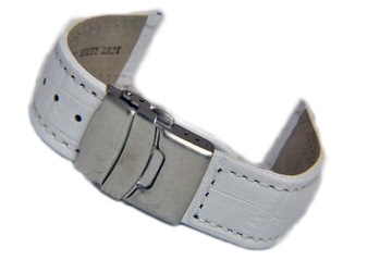 Pasek ze skóry zapięcie bransoletowe 22 mm PROMO