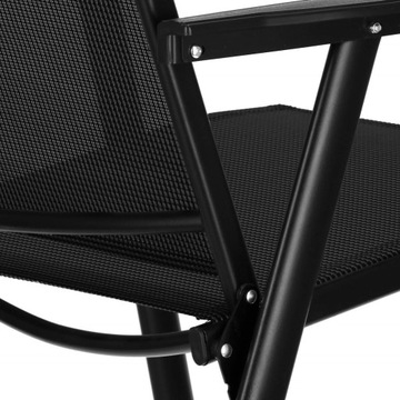 СКЛАДНОЙ САДОВЫЙ СТУЛ ДЛЯ ТЕРРАСЫ БАЛКОН САДОВЫЙ СТУЛ ПРОЧНЫЙ МЕТАЛЛ