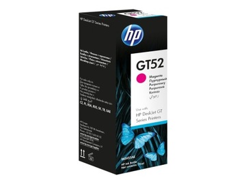 HP GT52 Purpurowy Tusz Oryginalny M0H55AE