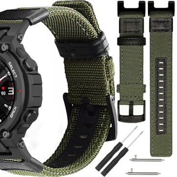PASEK NYLONOWY CANVAS ADAPTERY DO SMARTWATCH XIAOMI AMAZFIT T-REX|T-REX PRO