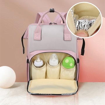 СУМКА ДЛЯ КОЛЯСКИ, РЮКЗАК-ОРГАНИЗАТОР ДЛЯ МАМА, ПАПА 3в1