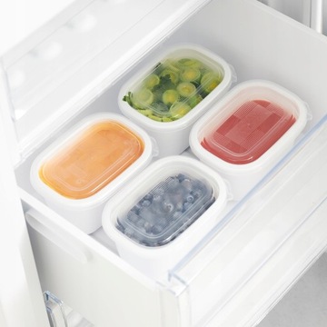 Pojemniki na żywność do zamrażania Rotho 4x 500 ml