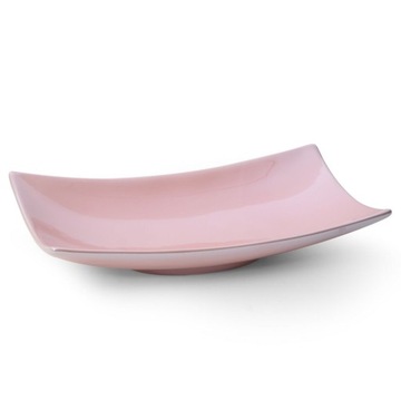 PATERA CERAMICZNA RÓŻOWA 31x17x7 cm EUROFIRANY